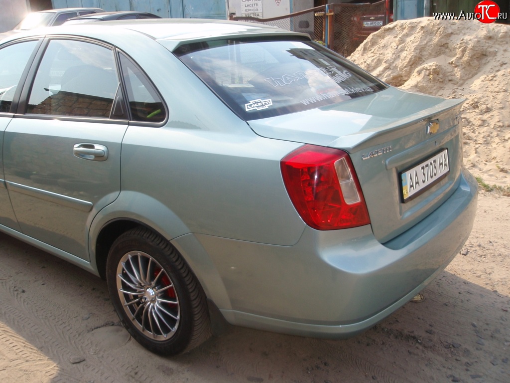 2 699 р. Спойлер CTS Daewoo Gentra KLAS седан (2012-2016) (Неокрашенный)  с доставкой в г. Кинешма