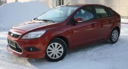 4 499 р. Накладка переднего бампера AutoTC Ford Focus 2 универсал рестайлинг (2007-2011) (Неокрашенная)  с доставкой в г. Кинешма. Увеличить фотографию 3