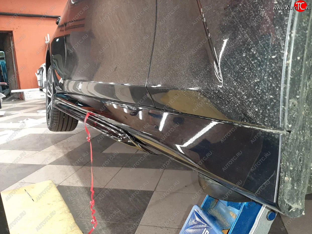 11 499 р. Пластиковые накладки M порогов BMW 3 серия G20 седан (2018-2022) (цвет: черный глянец)  с доставкой в г. Кинешма