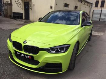 11 999 р. Сплиттер переднего М-бампера М-Perfomance BMW 3 серия F30 седан дорестайлинг (2012-2015) (цвет: черный глянец)  с доставкой в г. Кинешма. Увеличить фотографию 4