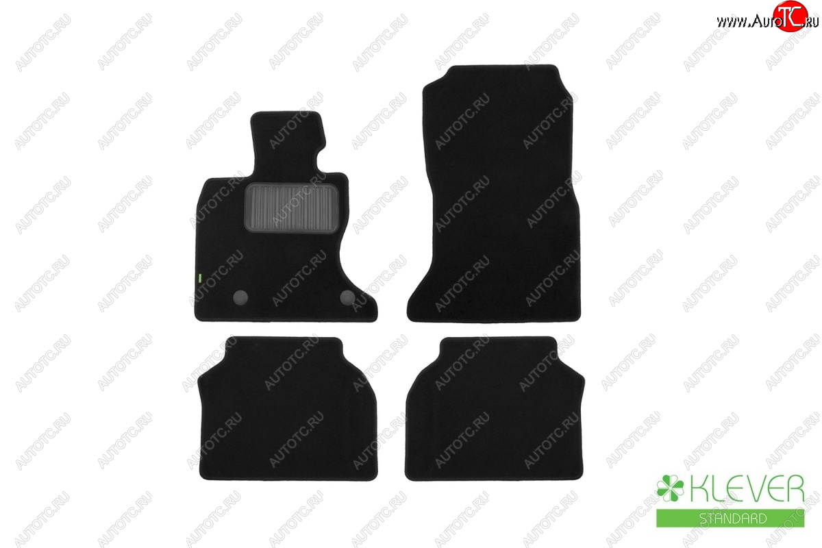 6 949 р. Текстильные коврики салона Klever Standart (АКПП) BMW 5 серия F07 Gran Turismo лифтбэк дорестайлинг (2009-2013) (Цвет: черный)  с доставкой в г. Кинешма