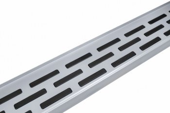 17 399 р. Пороги алюминиевые Slitkoff  Chery Tiggo 7 PRO (2019-2025) (Premium Silver)  с доставкой в г. Кинешма. Увеличить фотографию 3