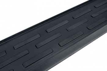 17 399 р. Пороги алюминиевые Slitkoff  Chery Tiggo 8  (T18) (2018-2022) дорестайлинг (Premium Black)  с доставкой в г. Кинешма. Увеличить фотографию 2
