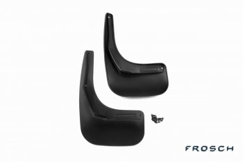 4 799 р. Задние брызговики Frosch CITROEN C4 B7 седан рестайлинг (2015-2022)  с доставкой в г. Кинешма. Увеличить фотографию 2