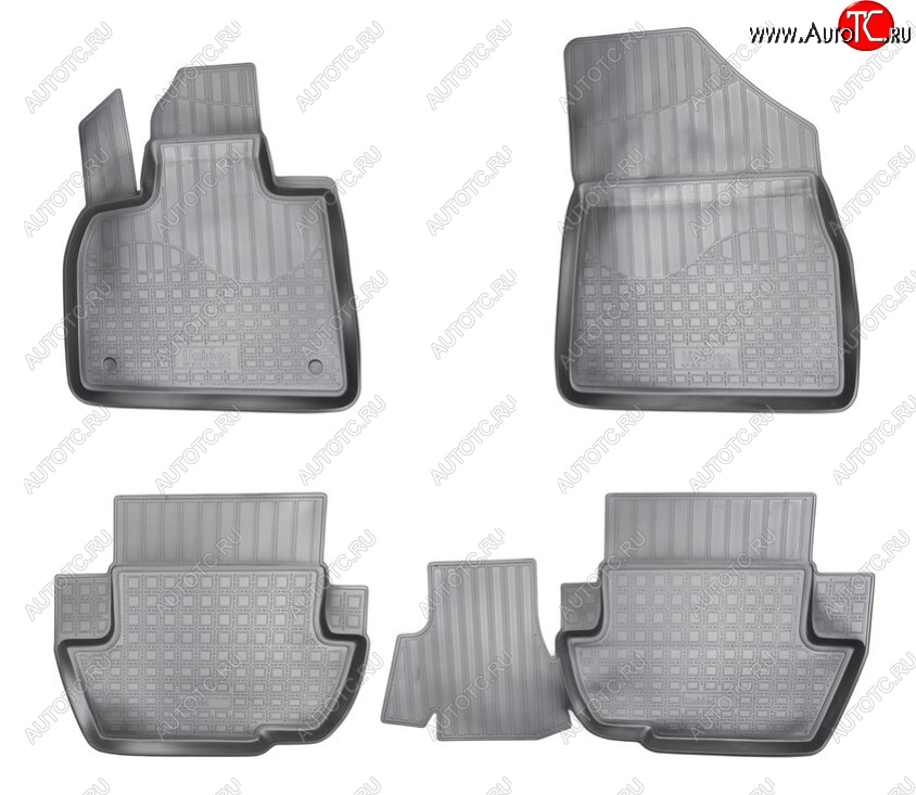 2 189 р. Комплект ковриков в салон Norplast Unidec  CITROEN DS5  PF2 (2011-2015) хэтчбэк (Цвет: черный)  с доставкой в г. Кинешма