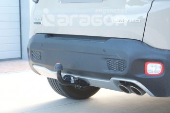 22 699 р. Фаркоп Aragon. (шар A) Jeep Compass MP дорестайлинг (2016-2022)  с доставкой в г. Кинешма. Увеличить фотографию 7