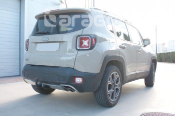 22 699 р. Фаркоп Aragon. (шар A) Jeep Compass MP дорестайлинг (2016-2022)  с доставкой в г. Кинешма. Увеличить фотографию 2