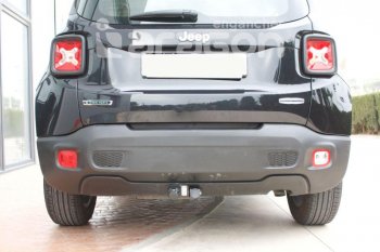 10 979 р. Фаркоп Aragon. (шар S) Jeep Compass MP дорестайлинг (2016-2022)  с доставкой в г. Кинешма. Увеличить фотографию 8