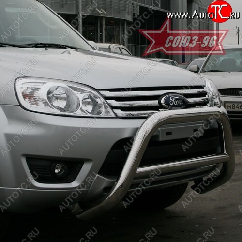 18 269 р. Защита переднего бампера Souz-96 (d76) Ford Escape 2 (2008-2012)  с доставкой в г. Кинешма