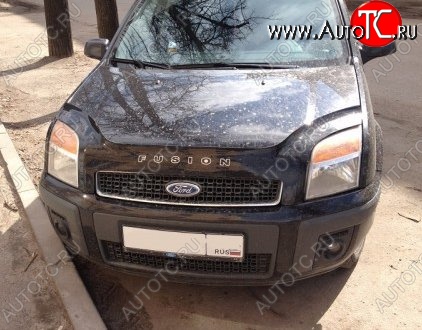 999 р. Дефлектор капота Russtal Ford Fusion 1 хэтчбэк дорестайлинг (2002-2005)  с доставкой в г. Кинешма