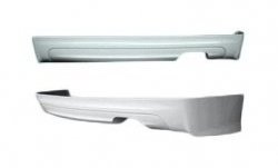 7 299 р. Накладка на задний бампер Mugen-Style Honda Civic FD седан дорестайлинг (2005-2008) (Неокрашенная)  с доставкой в г. Кинешма. Увеличить фотографию 2