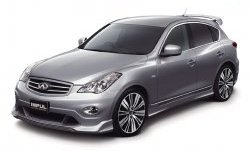 31 249 р. Комплект порогов Impul INFINITI EX35 J50 (2007-2013) (Неокрашенные)  с доставкой в г. Кинешма. Увеличить фотографию 5