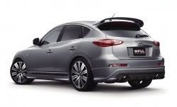 31 249 р. Комплект порогов Impul INFINITI EX35 J50 (2007-2013) (Неокрашенные)  с доставкой в г. Кинешма. Увеличить фотографию 6
