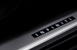 7 349 р. Накладки на порожки автомобиля СТ INFINITI FX35 S50 дорестайлинг (2002-2005)  с доставкой в г. Кинешма. Увеличить фотографию 2