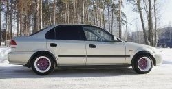4 739 р. Универсальные фендера на колёсные арки RA (вынос 50 мм, комплект) Peugeot 107 PM хэтчбэк 5 дв. 1-ый рестайлинг (2009-2012) (Поверхность глянец (под окраску))  с доставкой в г. Кинешма. Увеличить фотографию 6