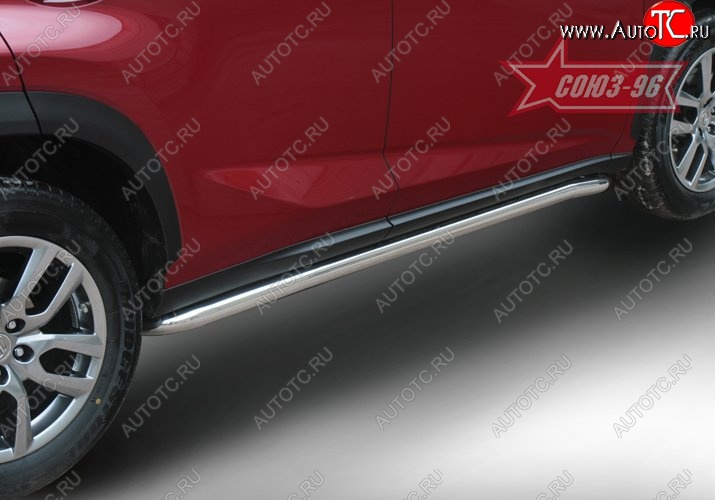 16 199 р. Защита порогов F-Sport Souz-96 (d60) Lexus NX300h Z10 дорестайлинг (2014-2017)  с доставкой в г. Кинешма