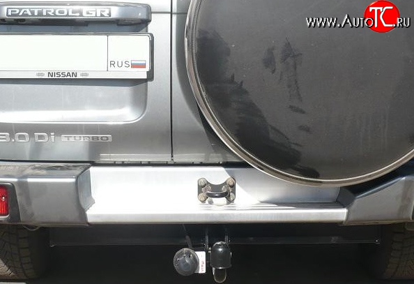 8 279 р. Фаркоп NovLine Nissan Patrol 5 Y61 2-ой рестайлинг (2004-2010)  с доставкой в г. Кинешма