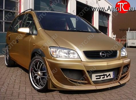 25 899 р. Передний бампер ST Opel Zafira A (1999-2006)  с доставкой в г. Кинешма