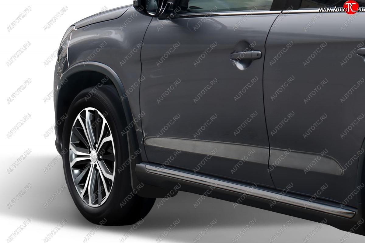4 799 р. Передние брызговики Frosch Peugeot 4008 (2012-2017)  с доставкой в г. Кинешма