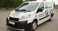 18 299 р. Одинарная защита переднего бампера из трубы диаметром 63 мм SLITKOFF Peugeot Expert G9 минивэн дорестайлинг (2007-2013)  с доставкой в г. Кинешма. Увеличить фотографию 4