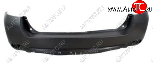 2 599 р. Бампер задний BodyParts Toyota Highlander XU40 дорестайлинг (2007-2010) (Неокрашенный)  с доставкой в г. Кинешма