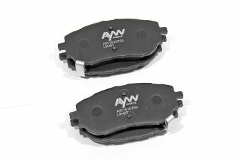 Колодки тормозные передние TOYOTA AURIS E18_ COROLLA E15_, COROLLA E18_  AYWIPARTS aw1810759