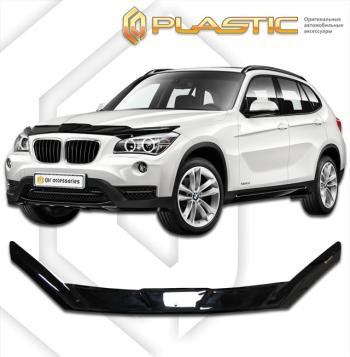 Дефлектор капота CA-Plastic BMW X1 E84 (2009-2015) (Classic черный)