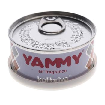 Ароматизатор на панель приборов меловой (сквош голубой) 105г YAMMY