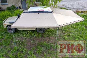 33 649 р. Маркиза автомобильная РИФ комбинированная (прямоугольная с веерной частью) 2,5 х2.5 м (левая) РИФ rifavf072525601  с доставкой в г. Кинешма. Увеличить фотографию 23
