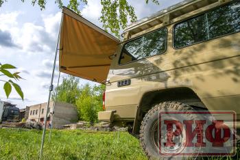 33 649 р. Маркиза автомобильная РИФ комбинированная (прямоугольная с веерной частью) 2,5 х2.5 м (левая) РИФ rifavf072525601  с доставкой в г. Кинешма. Увеличить фотографию 7
