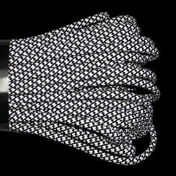 539 р. Паракорд 550 CORD nylon 10м SuperReflective (black snake) CORD 550.n10.lm.b.snk  с доставкой в г. Кинешма. Увеличить фотографию 4