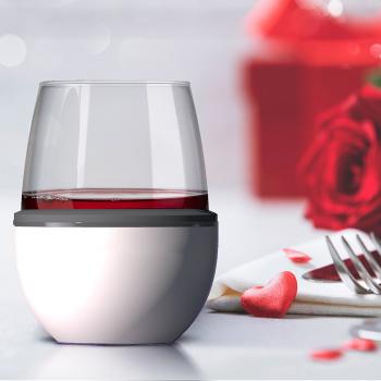 2 379 р. Термобокал для вина WINE KUZIE 440 мл, белый ASOBU stl24.01-white  с доставкой в г. Кинешма. Увеличить фотографию 5