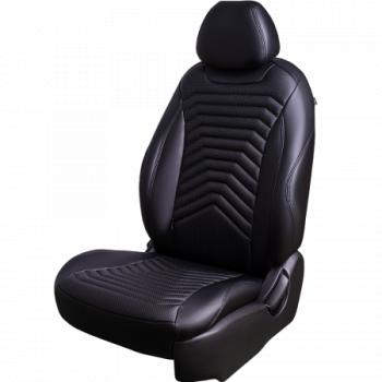 Комплект чехлов для сидений (РЗС 1 кресло Орегон) БАЙРОН ст ПРЕЗИДЕНТ Lord Autofashion Hyundai Solaris RBr седан рестайлинг (2014-2017)