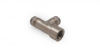 639 р. Фитинг тройник с фторопластовым кольцом Camozzi S2050 38-38 Camozzi s2050 38-38  с доставкой в г. Кинешма. Увеличить фотографию 2
