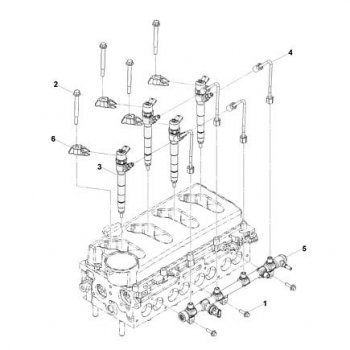 9 999 р. Форсунка топливная Bosch ISF 2.8 (Евро 3) 0445110376  0445110594 CUMMINS 0242  с доставкой в г. Кинешма. Увеличить фотографию 1