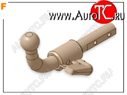 31 299 р. ТСУ для DACIA Duster I Phase 1 2010-2013, DACIA Duster I Phase 2 2013-2017, DACIA Duster II 2018-, Тип шара: Горизонтальный, легкосъемный (S)  Дача Д Aragon e1303as  с доставкой в г. Кинешма