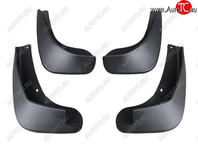 849 р. QASHQAI БРЫЗГОВИК ПЕРЕДН КРЫЛА + ЗАДН (4 шт) (Китай) BODYPARTS nnqas07-310  с доставкой в г. Кинешма