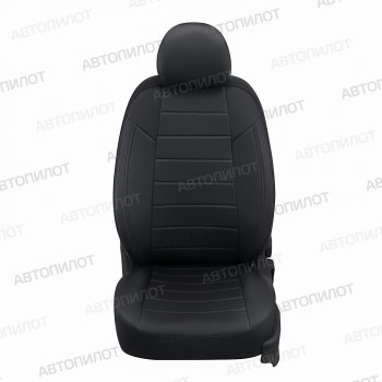 17 399 р. Чехлы сидений (экокожа, 7 мест) Автопилот Hyundai Trajet (1999-2008) (черный)  с доставкой в г. Кинешма. Увеличить фотографию 3