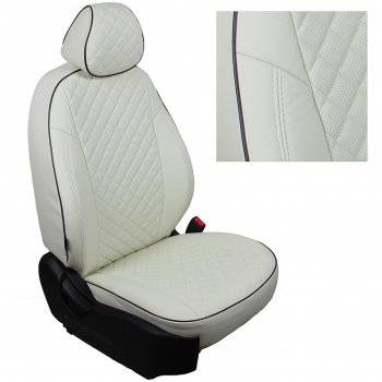 Комплект салонных чехлов Mitsubishi L200 IV c 07-13г.  mi-l200-0713-bb-r Автопилот