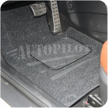 Комплект салонных чехлов CHEVROLET Aveo 2012+ текстиль  т.серый  aveo12ts Автопилот