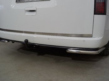 Накладка на заднюю дверь, ТСС Тюнинг Hyundai Staria  US4 (2021-2022) (Лист шлифованный)