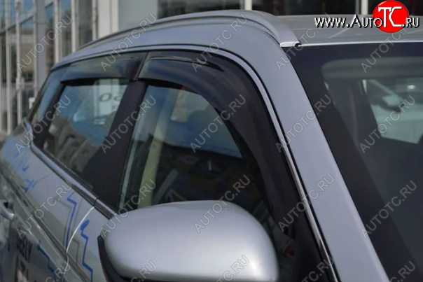 3 199 р. Дефлекторы окон SIM Geely Atlas NL3 (2016-2022)  с доставкой в г. Кинешма