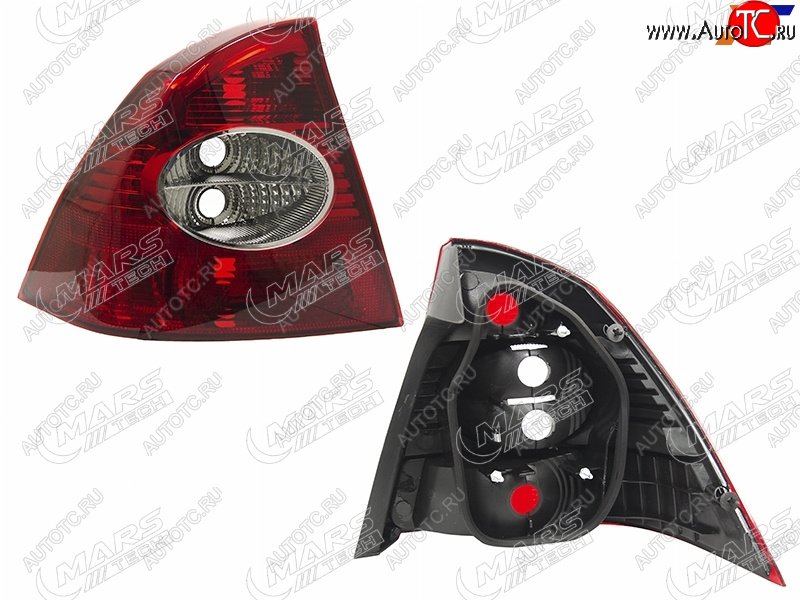 3 299 р. Фонарь задний левый MARS Ford Focus 2 хэтчбэк 3 дв. дорестайлинг (2004-2007)  с доставкой в г. Кинешма