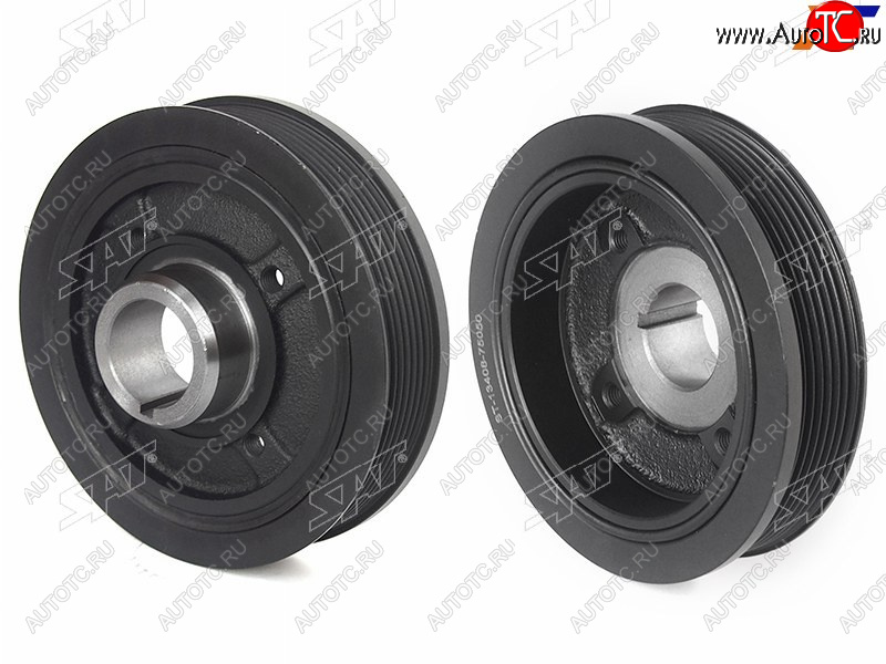 4 579 р. Шкив коленвала TOYOTA 4RUNNERCROWNDYNATOYOACEFORTUNERHIACEREGIUSACEHILUX SURFPRADO 2TRFE SAT ST-13408-75050  с доставкой в г. Кинешма