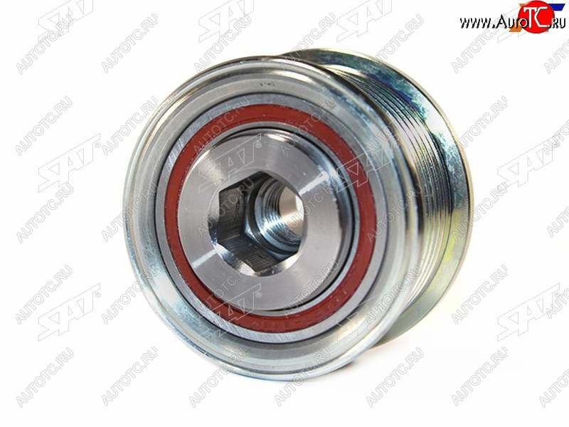 1 389 р. Шкив генератора TOYOTA FORTUNERHILUX 1KD2KD 05- SAT ST-27415-30020  с доставкой в г. Кинешма