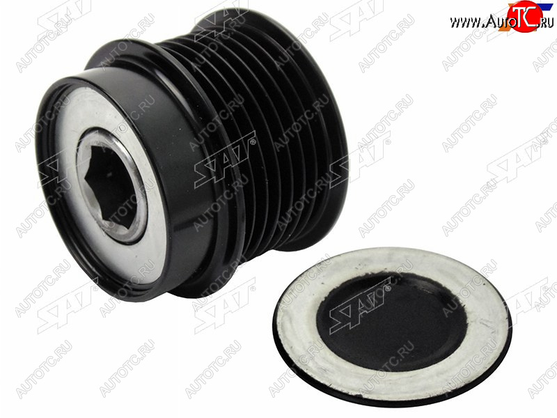 1 389 р. Шкив генератора LEXUS ES 350 13-TOYOTA RAV4 09-SIENNA 07-VENZA 3.5 10-4 RUNNER 4.0 01- SAT ST-27415-0W131  с доставкой в г. Кинешма