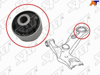 Сайлентблок переднего рычага задний TOYOTA RAV4 05-ESTIMAPREVIATARAGO 06-ALPHAR SAT ST-48655-28030