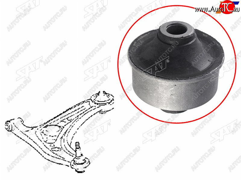469 р. Сайлентблок Toyota Probox 02-  Vitz 99-05  Geely MK Cross 11-16  Scion xA 04-06  xB 03-06  Toyo SAT ST-48655-59065  с доставкой в г. Кинешма