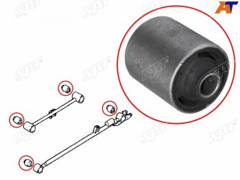 Сайлентблок нижнего RR продольного рычага TOYOTA RUSH 2006-2013 SAT ST-48704-B4010