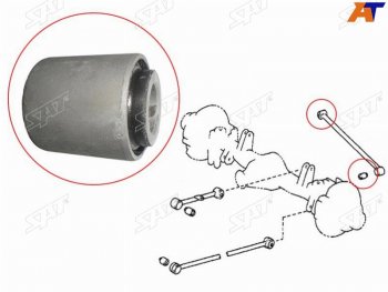 Сайлентблок тяги панара TOYOTA LAND CRUISER 80 90-98 SAT ST-48706-60040